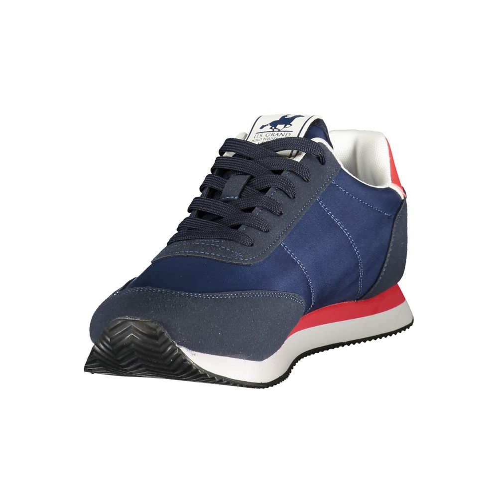 U.S. Grand Blue Polyester Men Sneaker