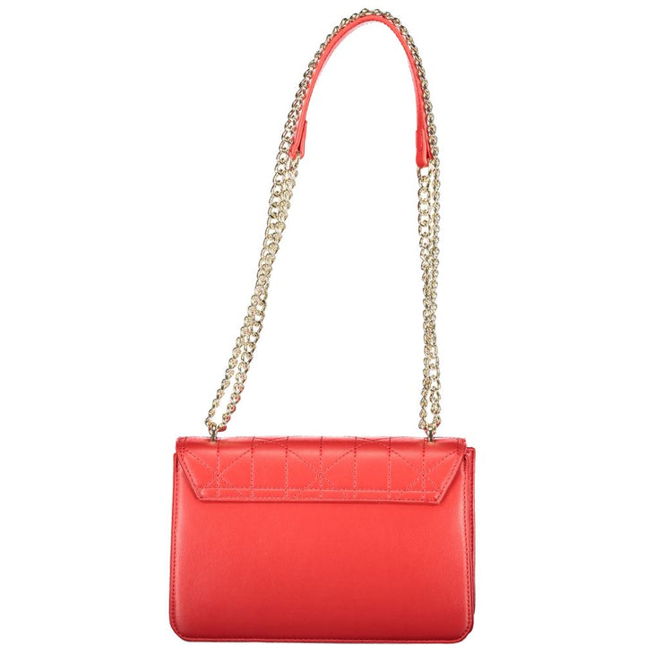 Mario Valentino Rosso Polyurethane Women's Bag