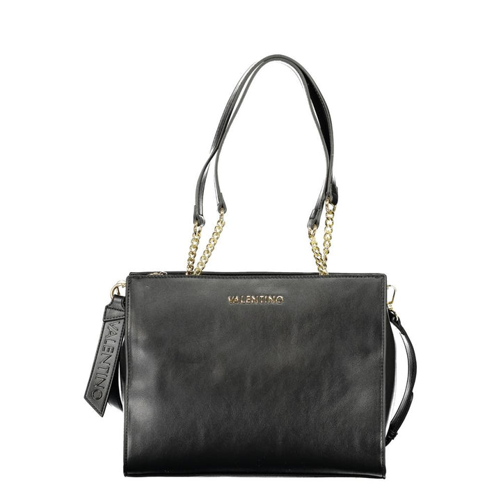 Mario Valentino Black Polyurethane Womens Bag