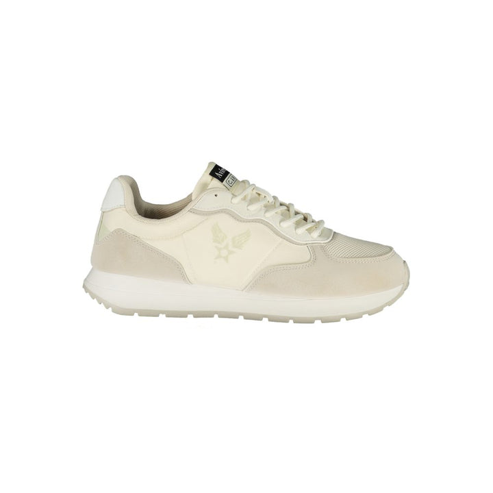 Avirex White Polyurethane Men's Sneaker