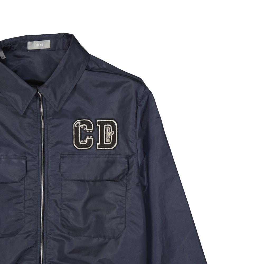 Chaqueta Dior azul de poliamida