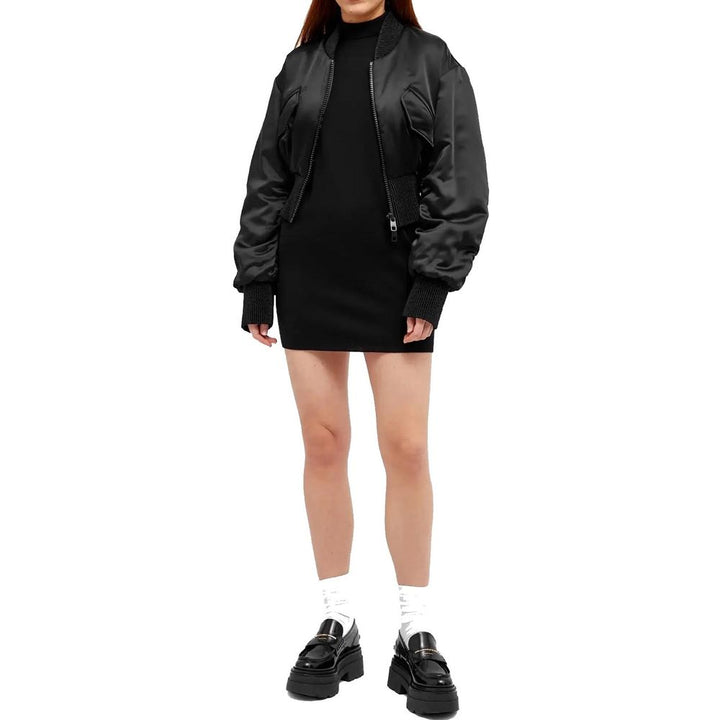 Blouson aviateur Dolce & Gabbana en acétate noir