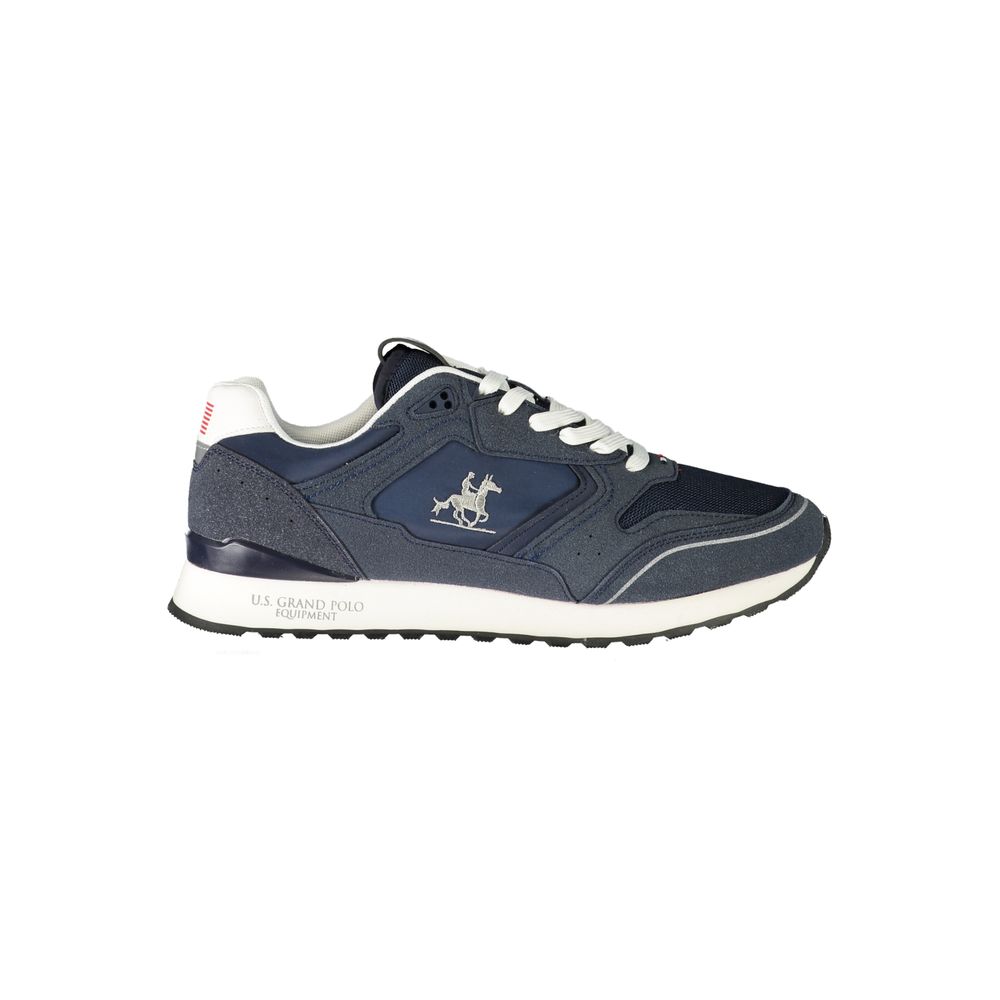 U.S. Grand Polo Blue Poliestere Mens Sneaker