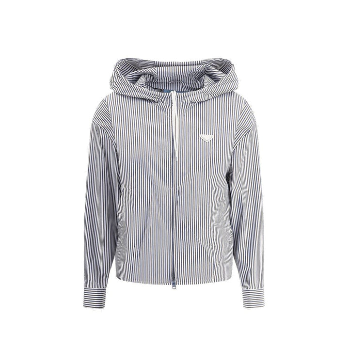 Bomber Prada en polyamide bleu
