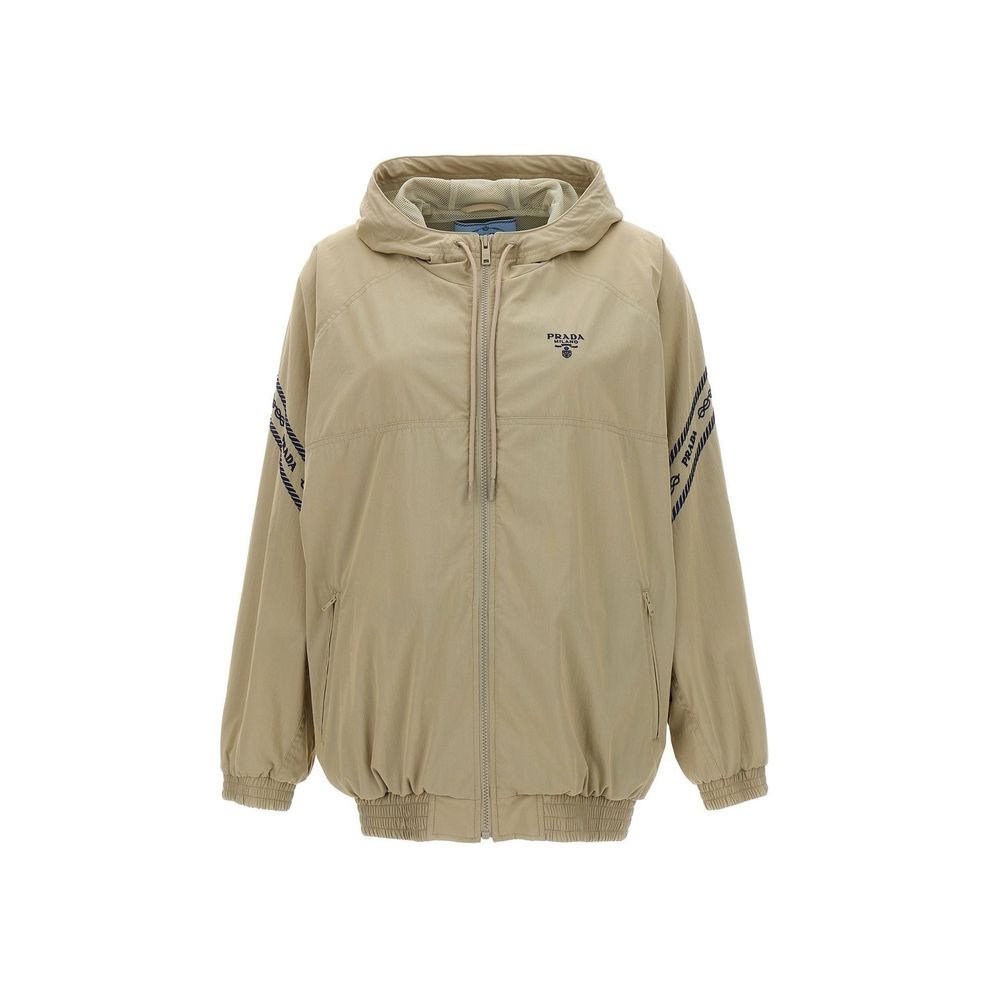 Veste Prada en coton beige