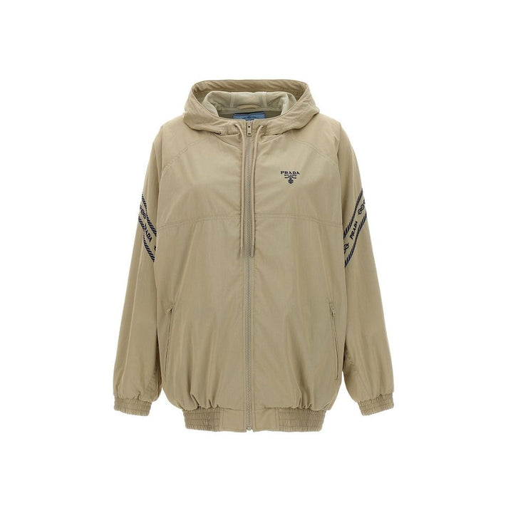 Veste Prada en coton beige