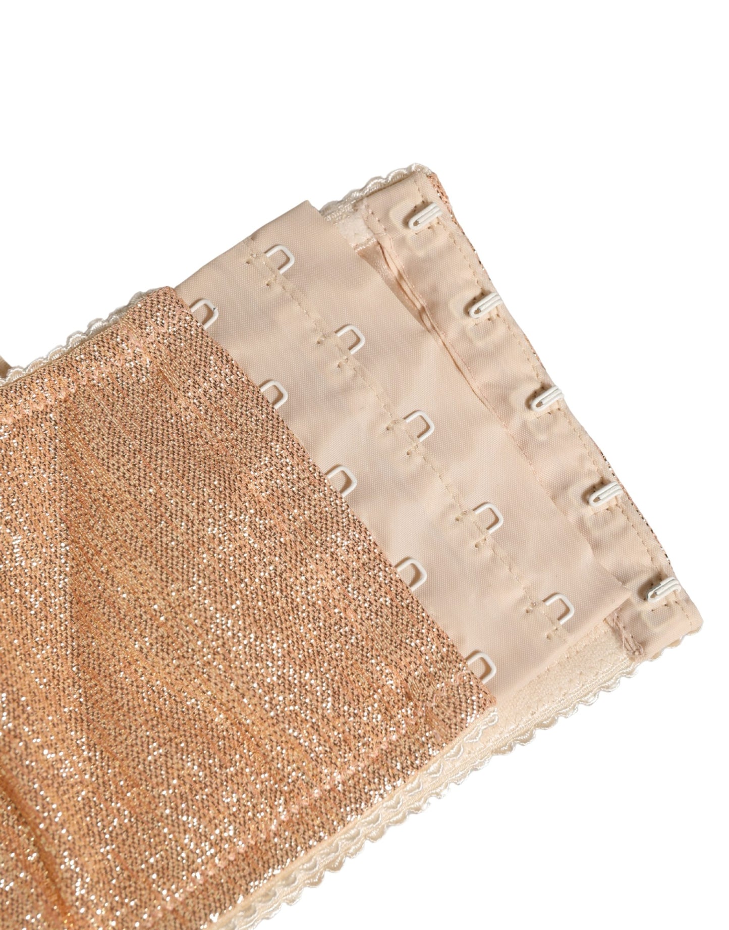 Sujetador de ropa interior Balconette con aros semi acolchado beige de Dolce & Gabbana