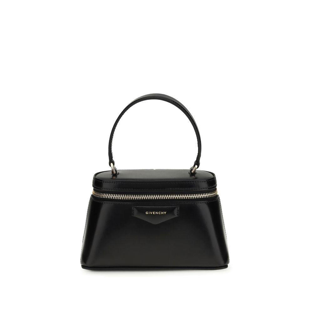 Bolso de mano Givenchy de piel de becerro negra Bos Taurus