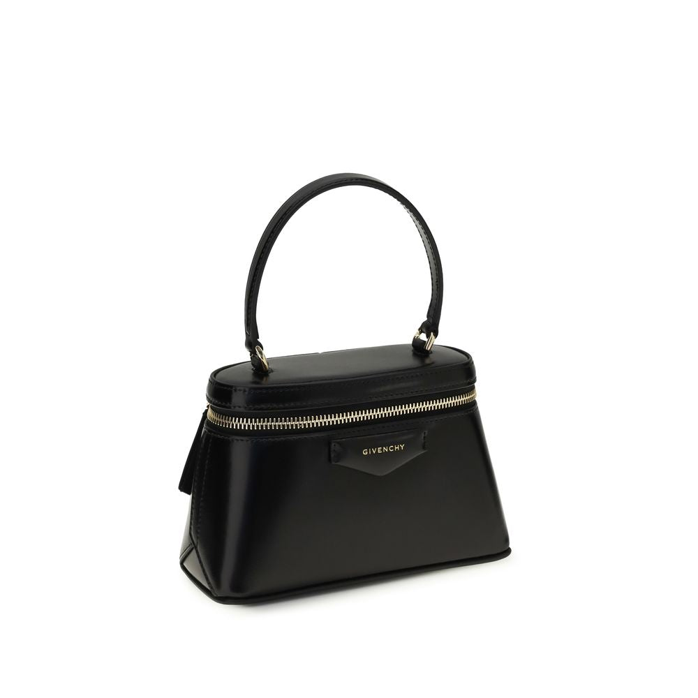 Bolso de mano Givenchy de piel de becerro negra Bos Taurus