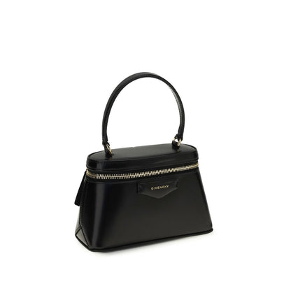 Bolso de mano Givenchy de piel de becerro negra Bos Taurus