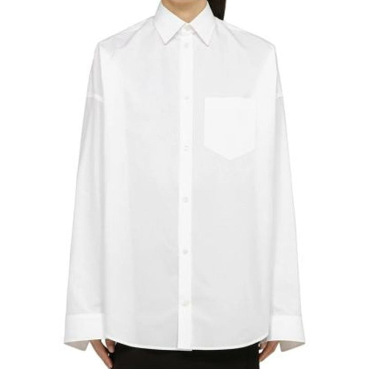 Balenciaga White Cotton Shirt