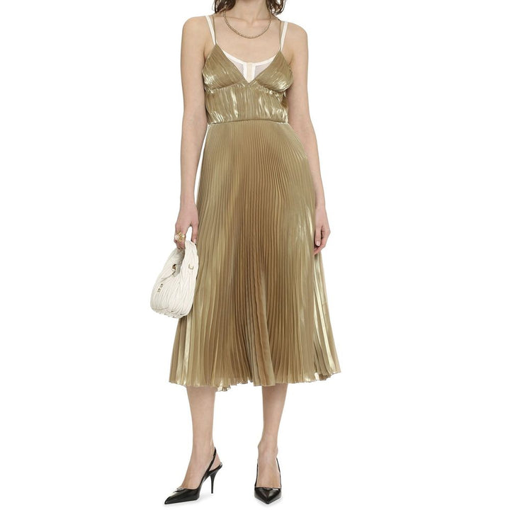 Prada Gold Polyester Casual Dress