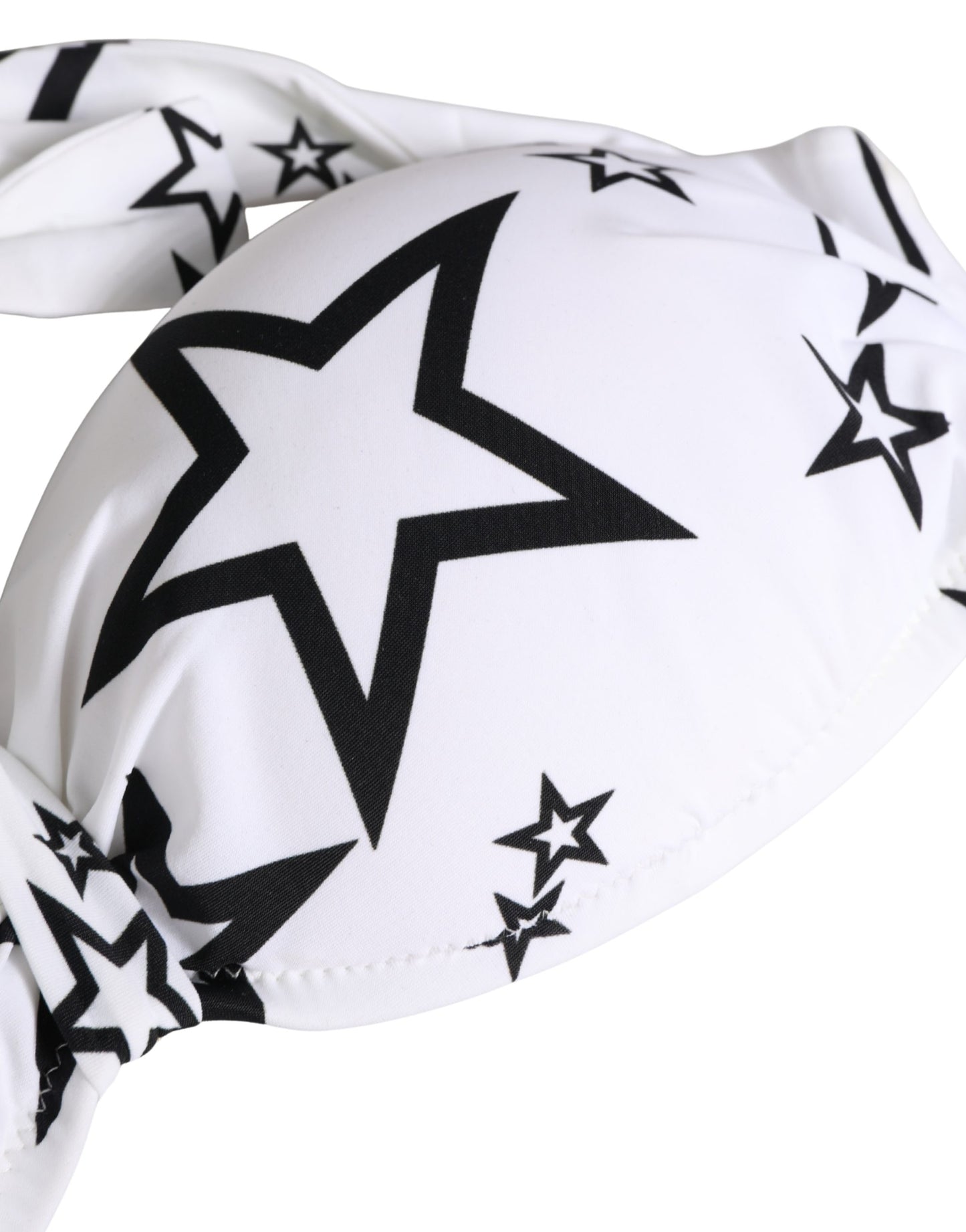Ropa interior Dolce & Gabbana Millenials Star acolchada tipo bandeau blanca