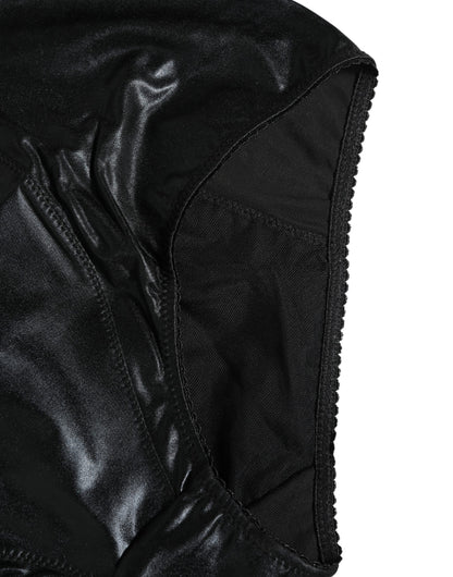 Culotte gainante taille haute noire Dolce & Gabbana