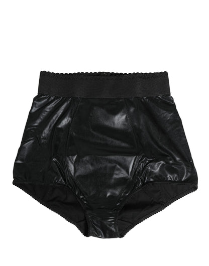 Culotte gainante taille haute noire Dolce & Gabbana