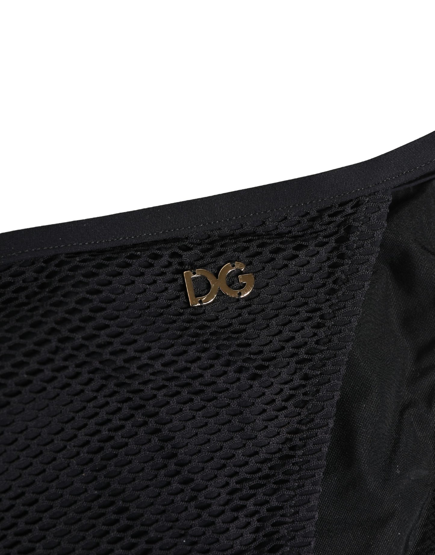 Maillot de bain bas de bikini Dolce & Gabbana noir à nouer sur les côtés
