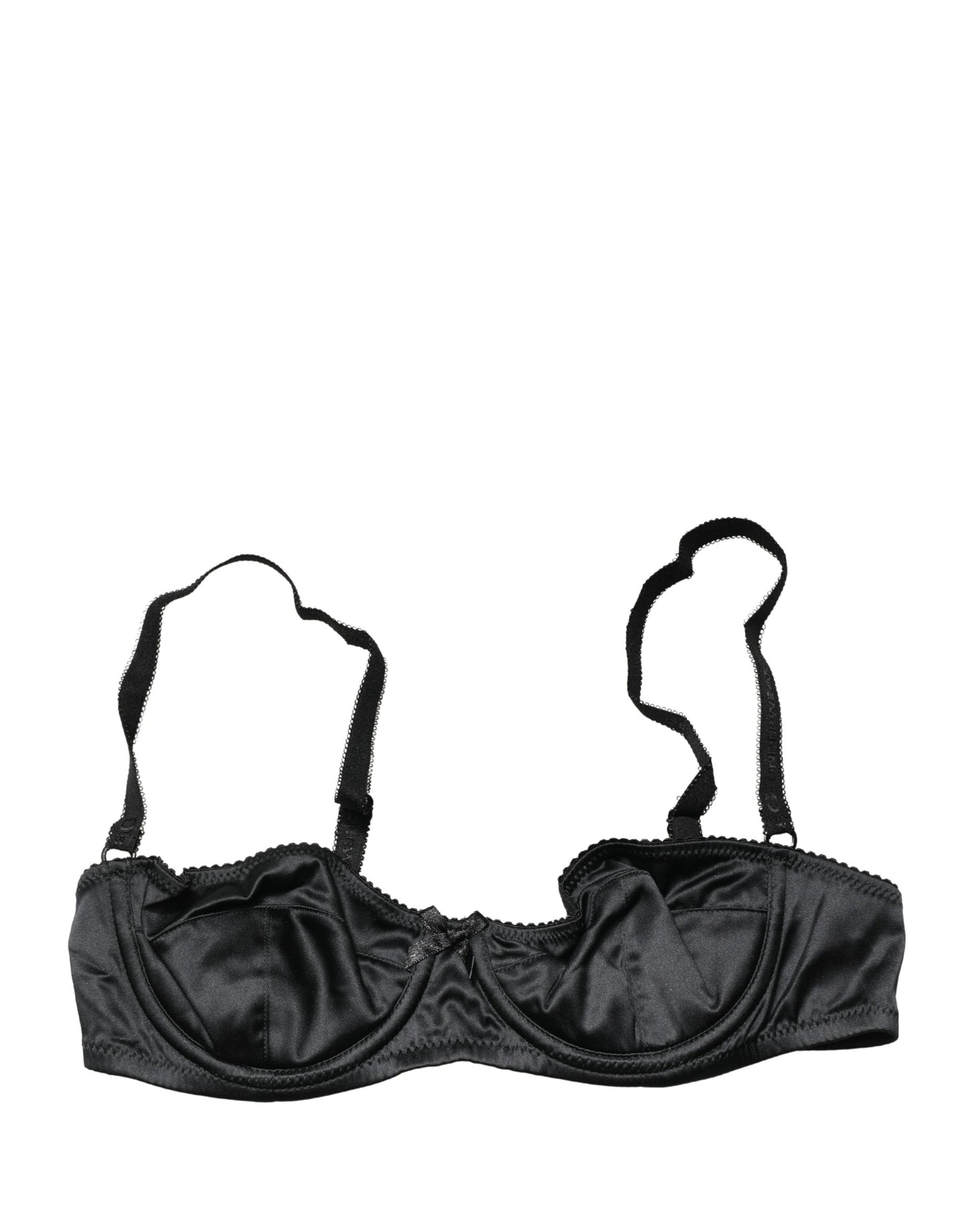Soutien-gorge balconnet Dolce & Gabbana noir avec armatures semi-rembourrées