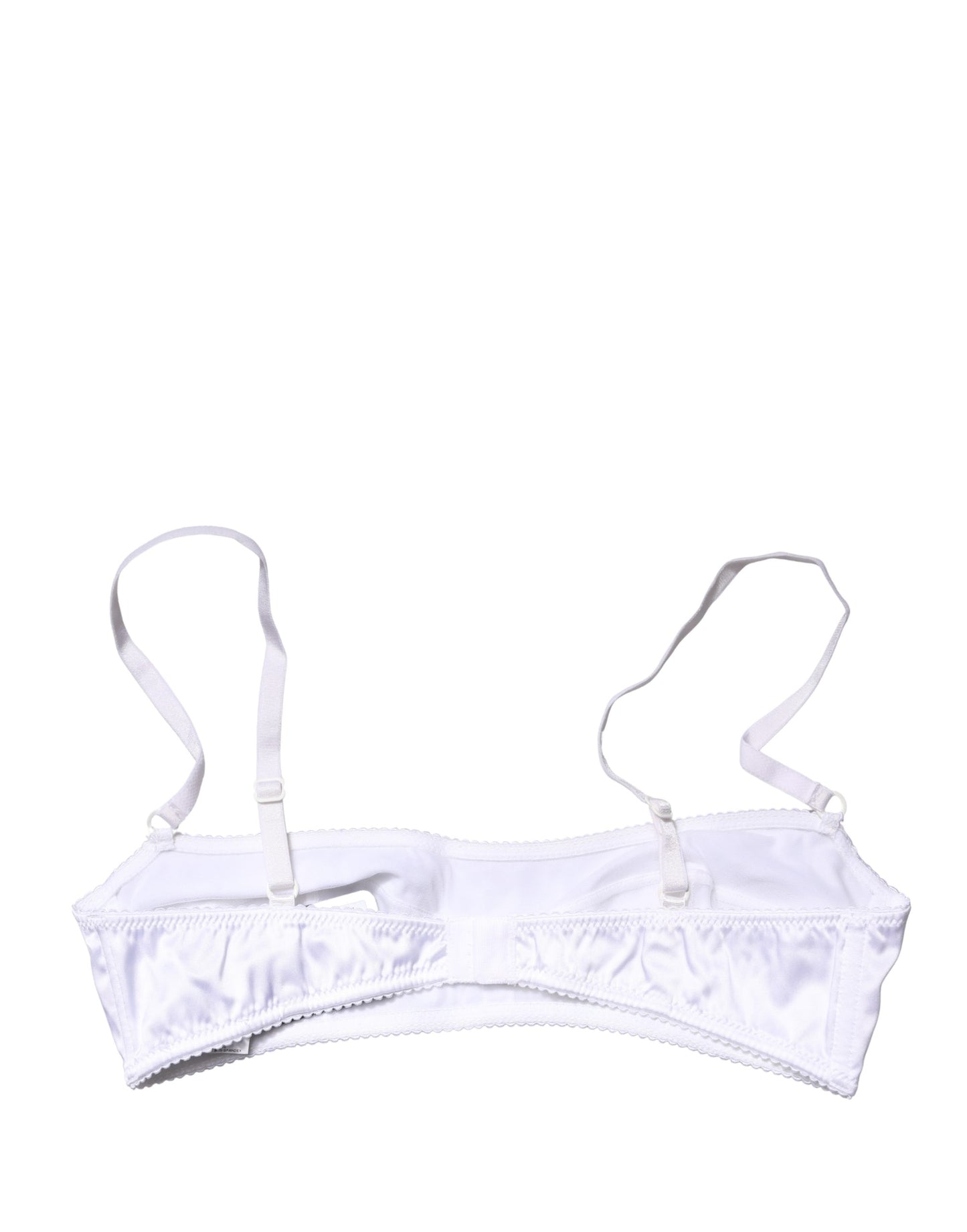 Soutien-gorge balconnet Dolce & Gabbana blanc semi-rembourré à armatures