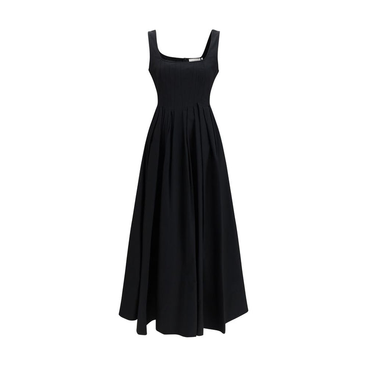 Max Mara Black Cotton Casual Dress