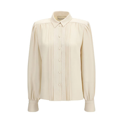 Valentino Beige Silk Shirt