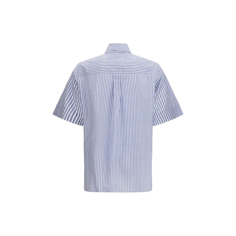 Camisa de algodón con motivos multicolor Valentino