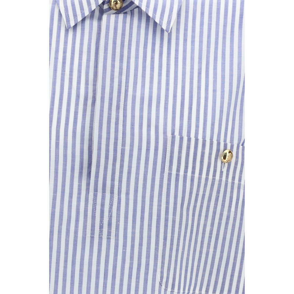 Camisa de algodón con motivos multicolor Valentino