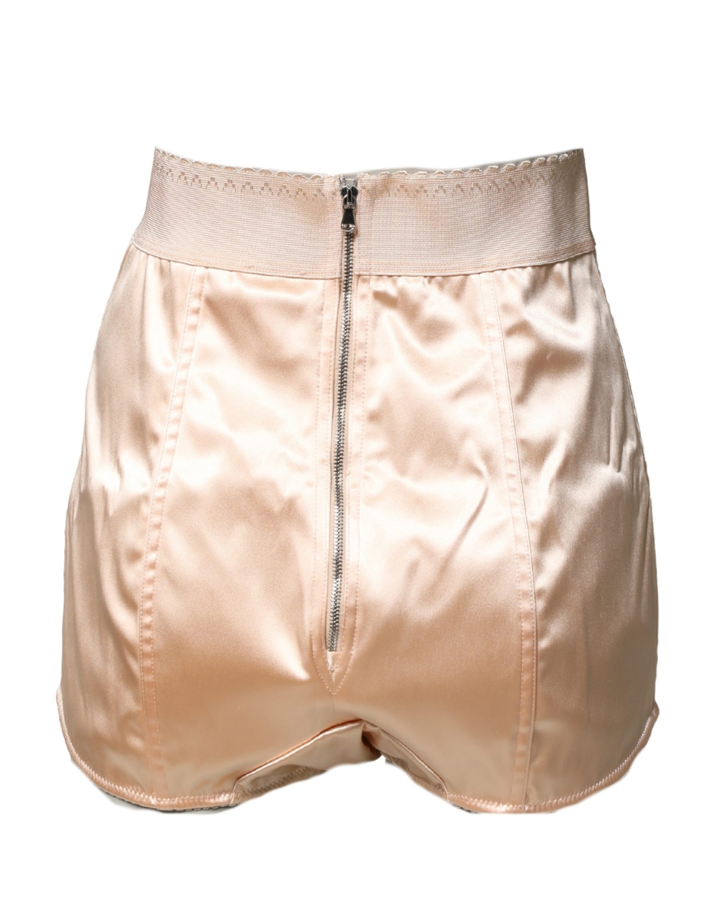 Braga Faja de Talle Alto de Seda Beige Mezclada Dolce & Gabbana