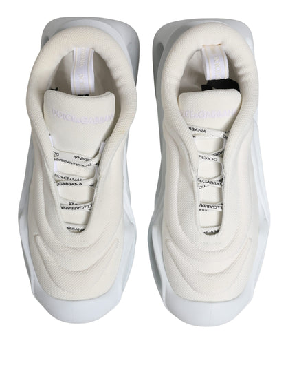 Zapatillas bajas blancas sin cordones Dolce & Gabbana Wave