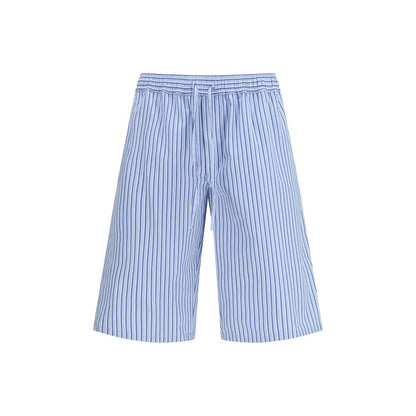 Dolce & Gabbana Multicolor Cotton Bermuda Shorts