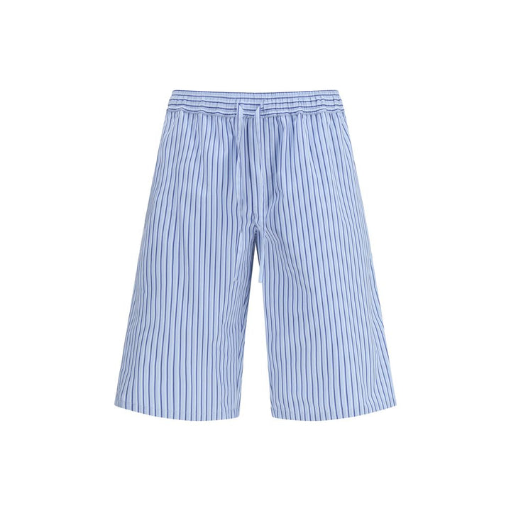 Dolce & Gabbana Multicolor Cotton Bermuda Shorts