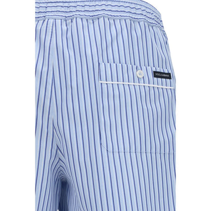 Dolce & Gabbana Multicolor Cotton Bermuda Shorts