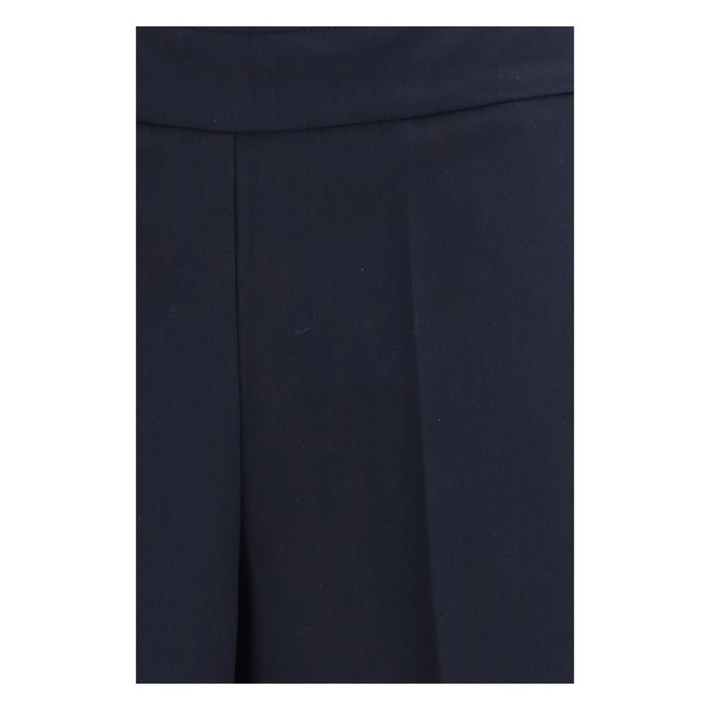Avenue Montaigne Blue Polyester Casual Pants