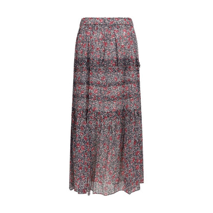 Isabel Marant Étoile Purple Cotton Long Skirt