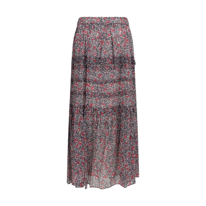 Isabel Marant Étoile Purple Cotton Long Skirt