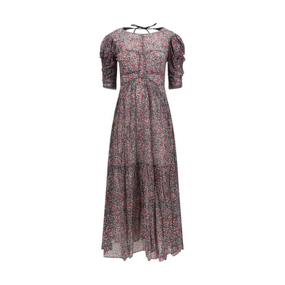 Isabel Marant Étoile Purple Cotton Casual Dress