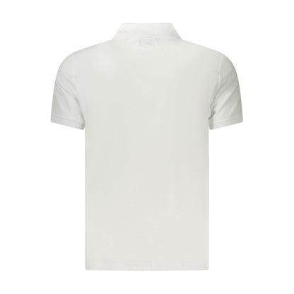 U.S. Grand Polo White Cotton Men's Polo Shirt