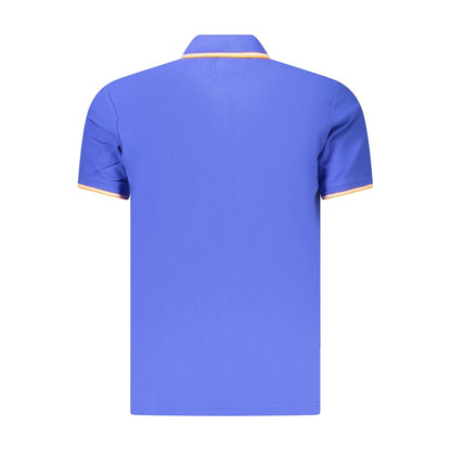 U.S. Grand Blue Cotton Men's Polo
