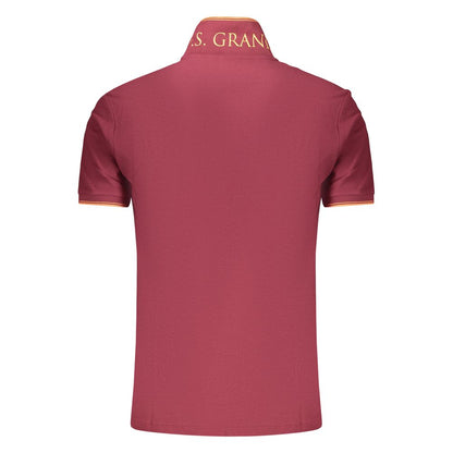 U.S. Grand Rosso Cotton Men's Polo