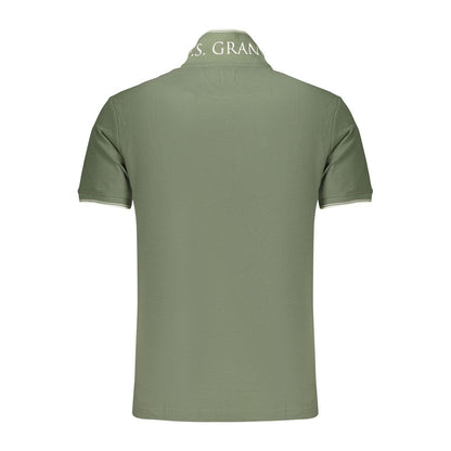 U.S. Grand Green Cotton Men's Polo