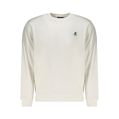 U.S. Grand White Cotton Men's Sweatshirt