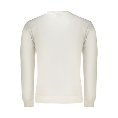 U.S. Grand White Cotton Men's Sweatshirt