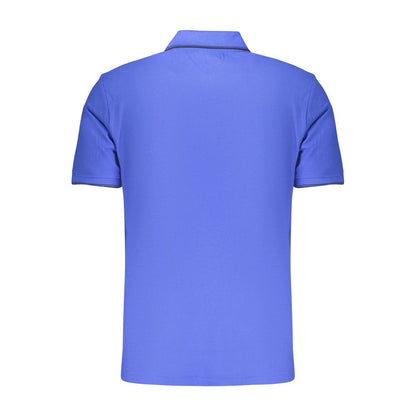 U.S. Grand Blue Cotton Men's Polo Shirt