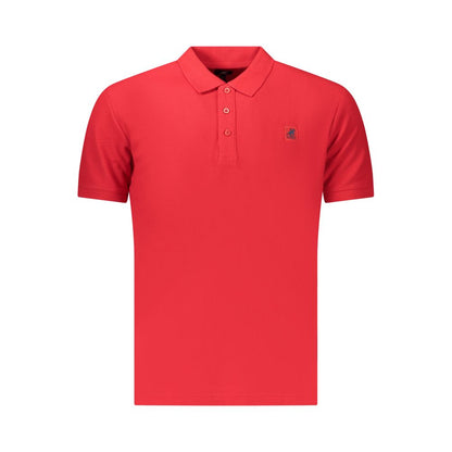 U.S. Grand Red Cotton Men Polo