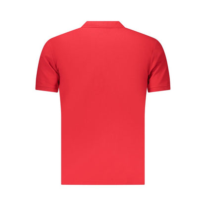 U.S. Grand Red Cotton Men Polo