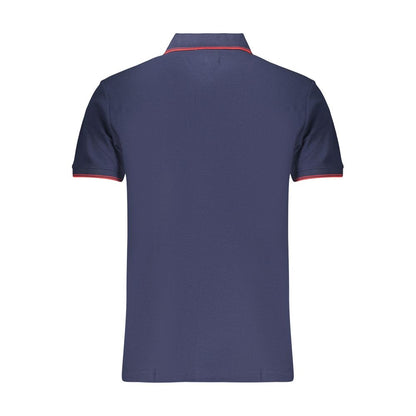 U.S. Grand Blue Cotton Men's Polo