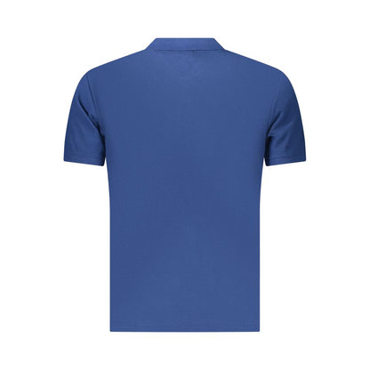 U.S. Grand Blue Cotton Mens Polo