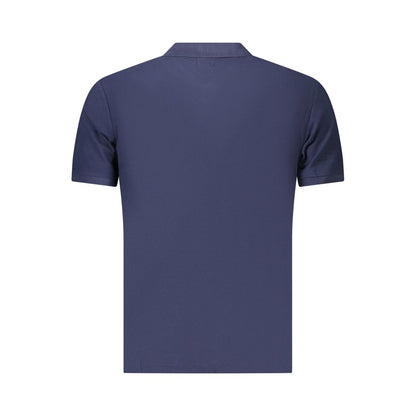 U.S. Grand Blue Cotton Mens Polo Shirt
