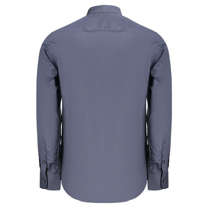 U.S. Grand Blue Cotton Men's Shirt