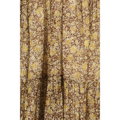 Isabel Marant Étoile Bicolor Cotton Casual Dress