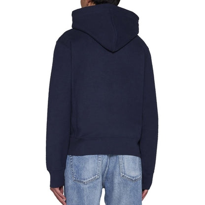 Saint Laurent Blue Cotton Sweatshirt